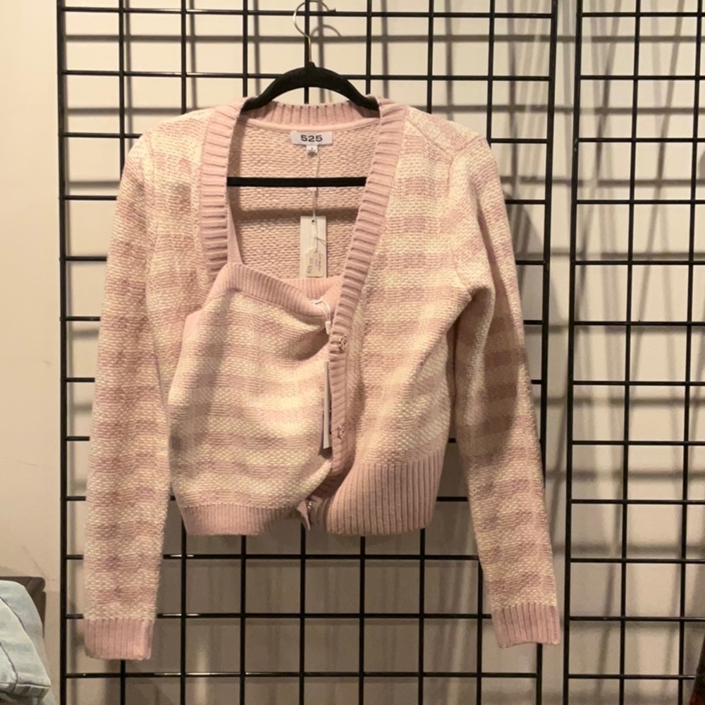 Lavender sweater set